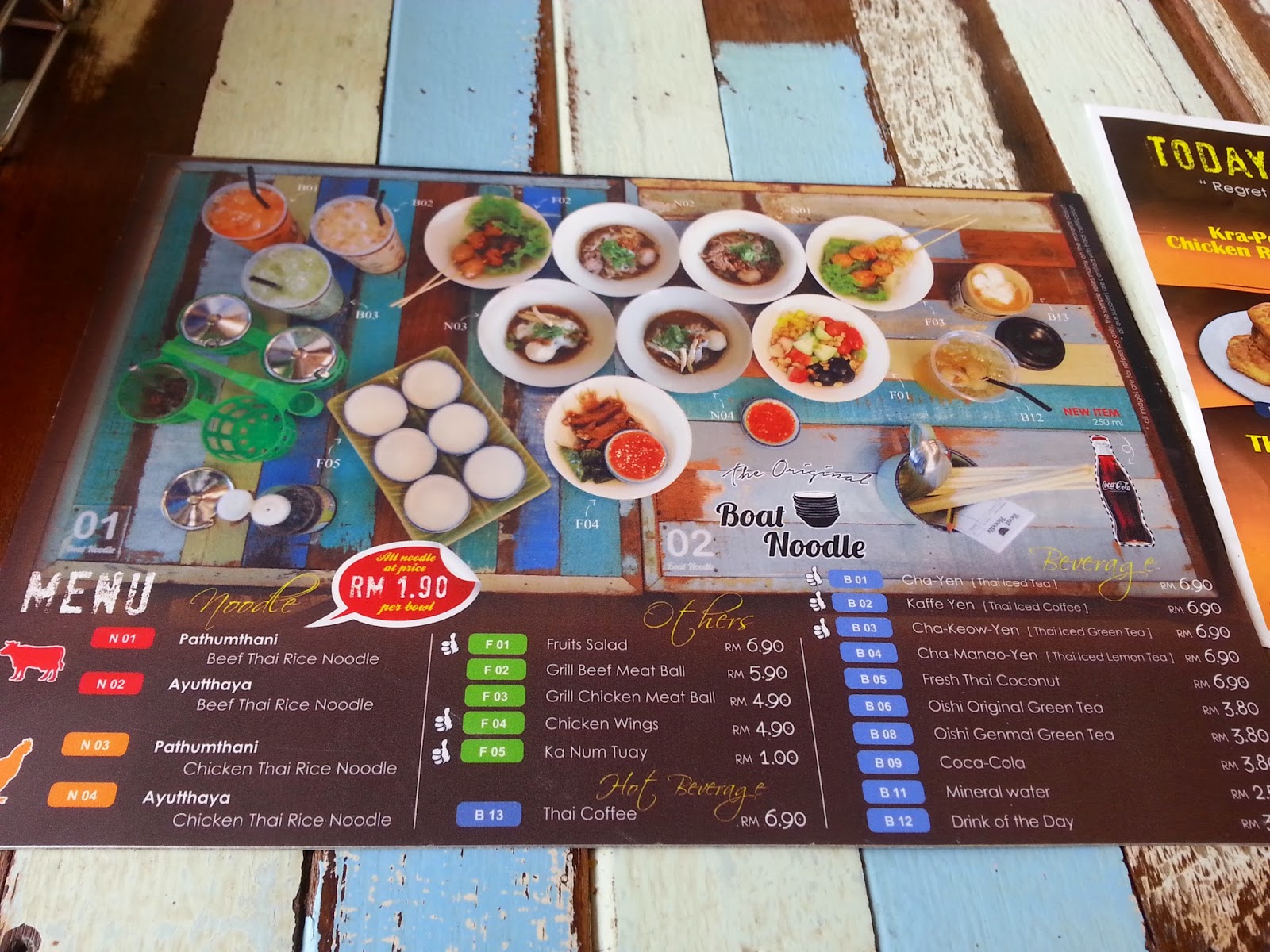 MY LIFE AND MY WORLD Boat Noodle, Gamuda Walk