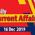 Kerala PSC Daily Malayalam Current Affairs 16 Dec 2019
