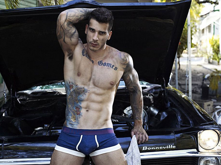 Diego De Castro Gomes Rick day for CIN2 Underwear