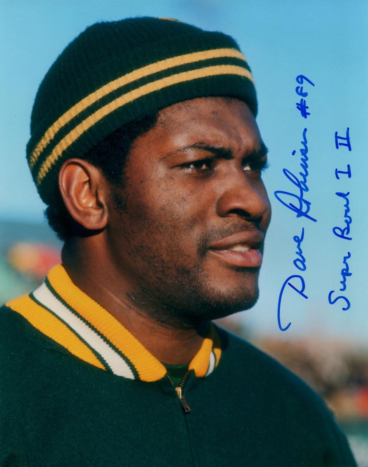 The Wearing Of the Green (and Gold): Dave Robinson, Class of 2013