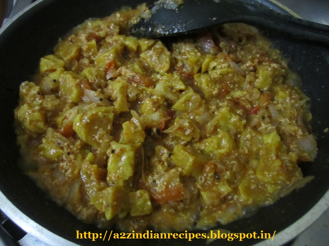a2zindianrecipes: Gatte ki Sabji