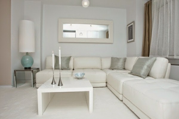 Living room in white &#8211; 30 bright ideas!