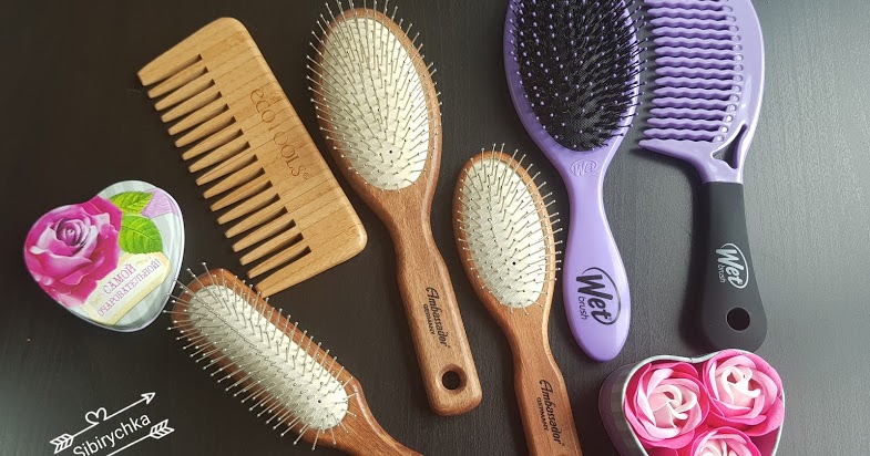 Здоровый шоппинг: Массажная расческа для волос от Wet Brush