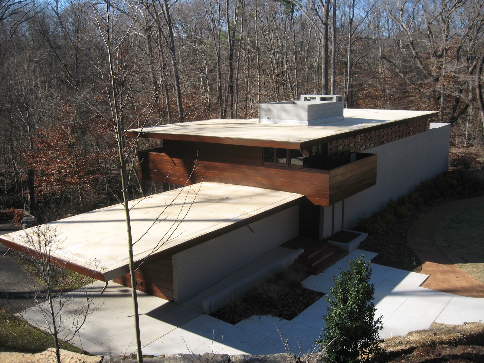 Around The Bend Frank Lloyd Wright Usonian House Moves