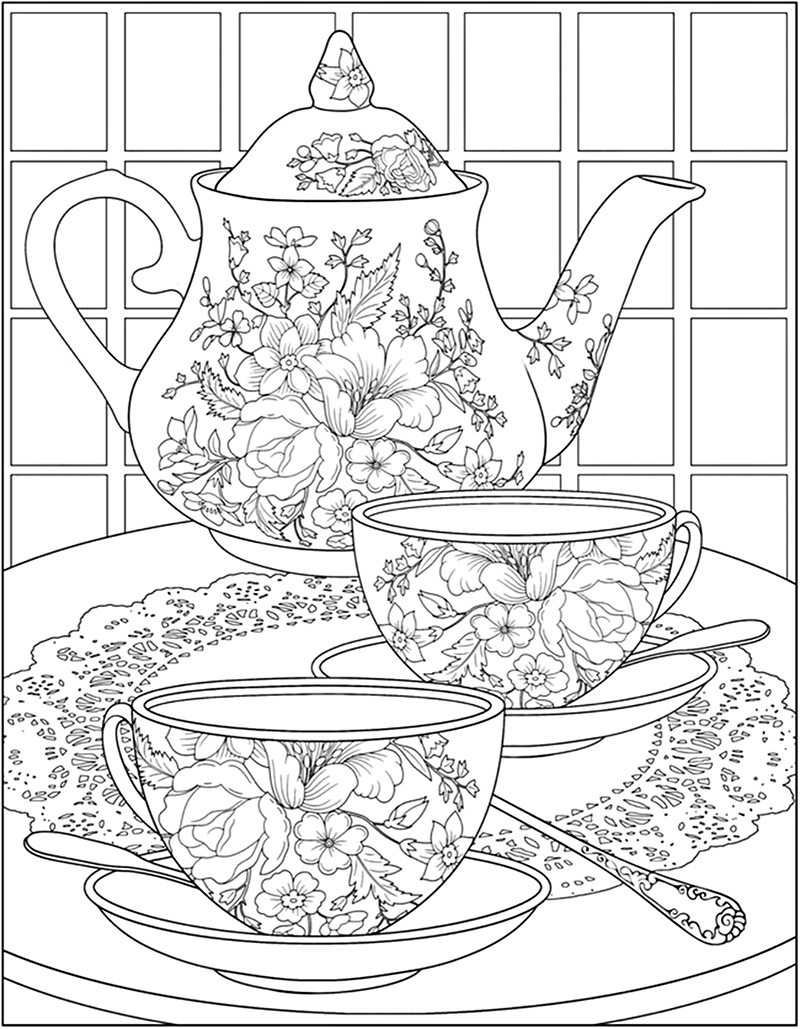 It's just a graphic of Exceptional Teacup Coloring Pages It is a picture of Exceptional Teacup Coloring Pages