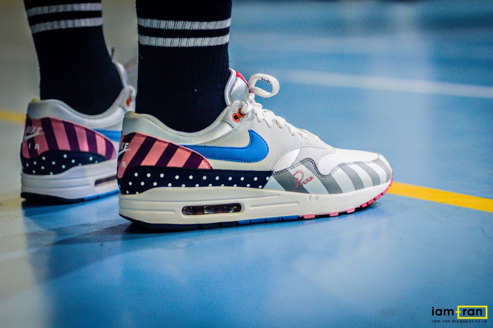 IAM-RAN: ON FEET : Vitra - Nike Air Max 1 x Parra
