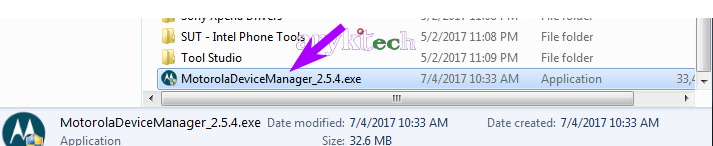 Motorola Device Manager Installation Step 2