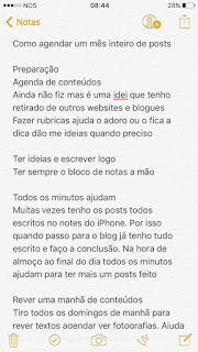 exemplo de notas no telemóvel