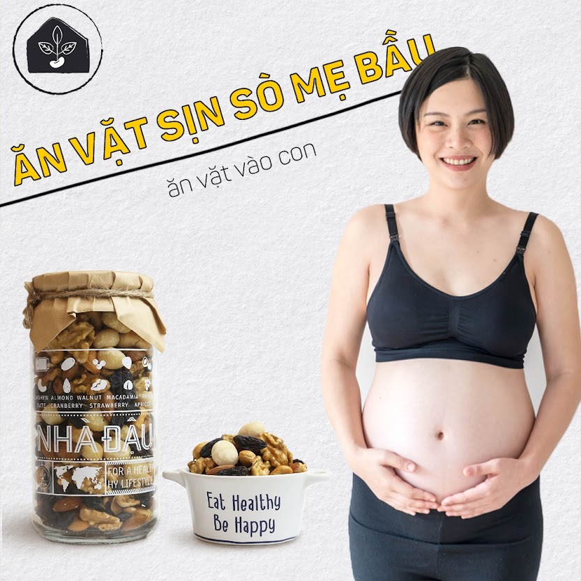 [A36] Gợi ý 5 loại hạt Mẹ Bầu thông thái ăn để Con đạt chuẩn cân nặng