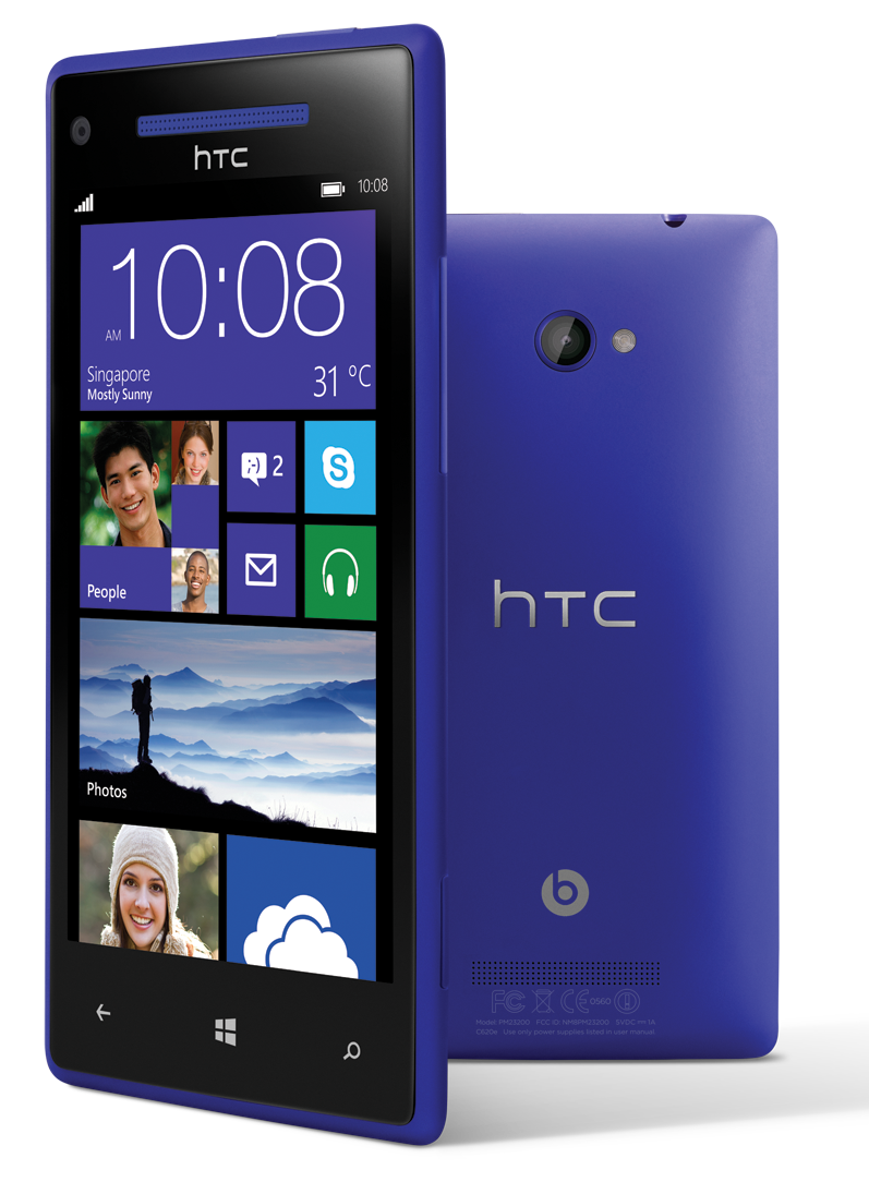 HTC created the Windows Phone 8X to blend the virtual and the physical  utilizing a three dimensional, pure uni-body design based on the Windows  Phone Live ...