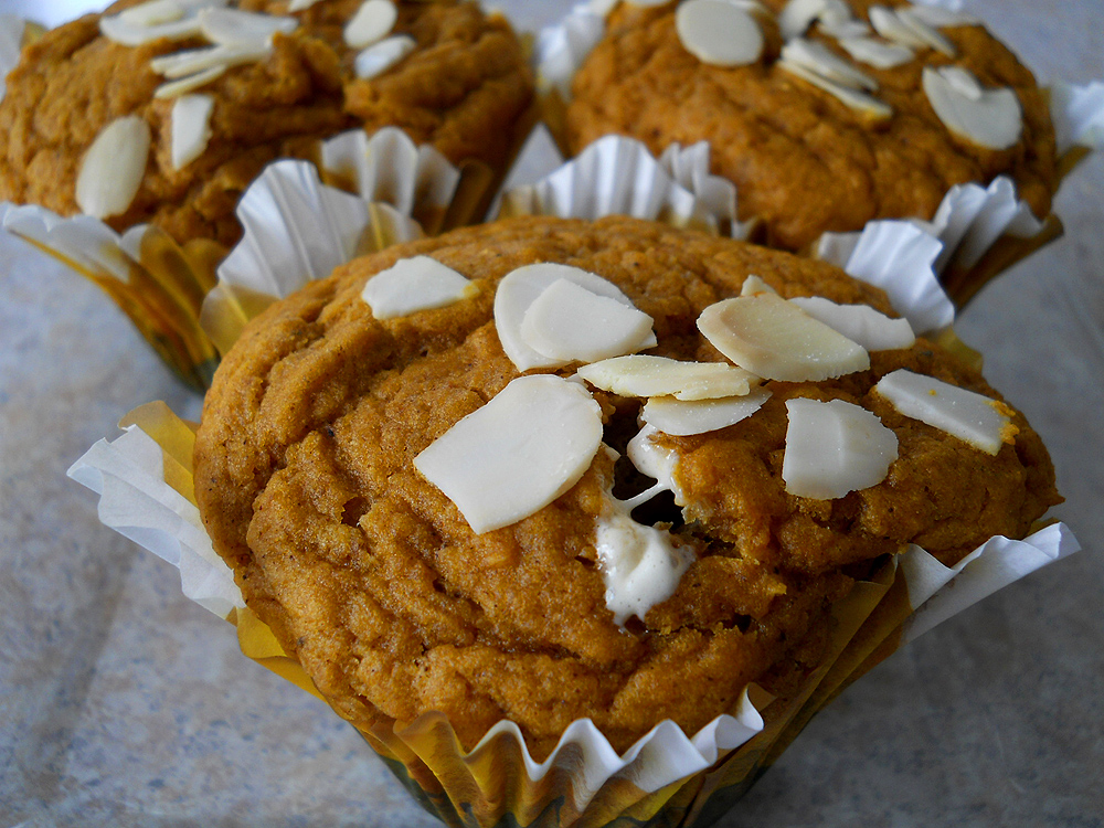 Michelle Rivail Pumpkin Marshmallow Muffins
