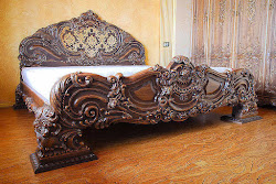 handmade wooden bed unique frame decor rustic designs wood