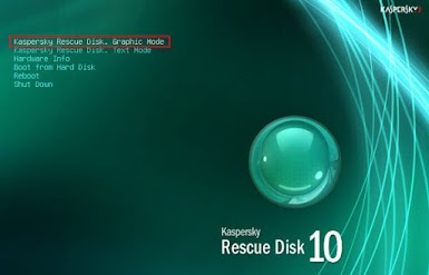 طريقة عمل اسطوانة Kaspersky لتنظيف جهازك وازالة كافة انواع الفيروسات