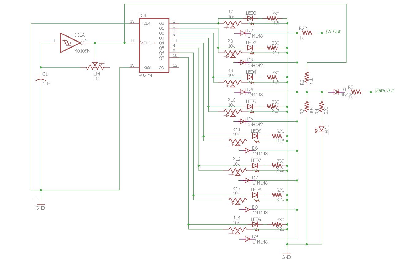 littlescale Modular Sequencing 05 Eight Step Voltage Sequence