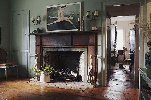 Interior designer Michelle Smith's weekend cottage in Sag Harbor, New York. 