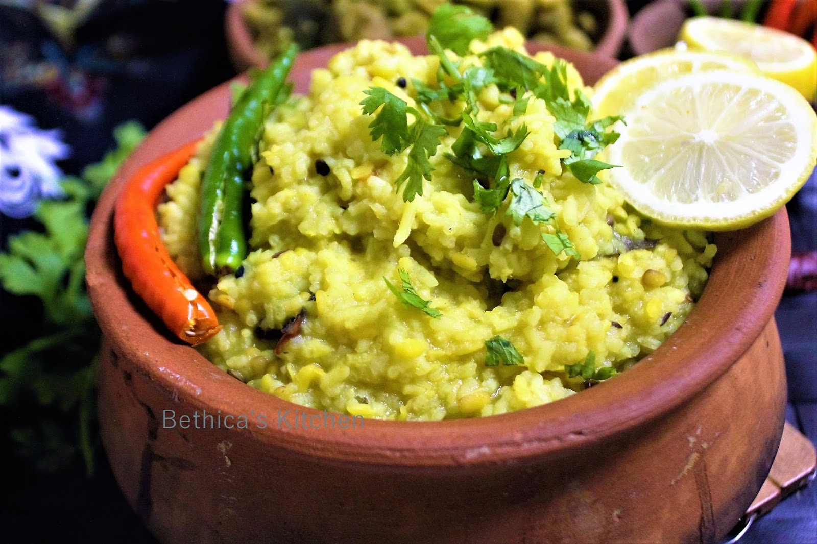 Bethica's Kitchen Flavours Bengali Plain Khichuri / Khichdi (Simple