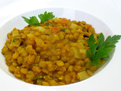 Indian-Style Lentils | Lisa's Kitchen | Vegetarian Recipes | Cooking ...