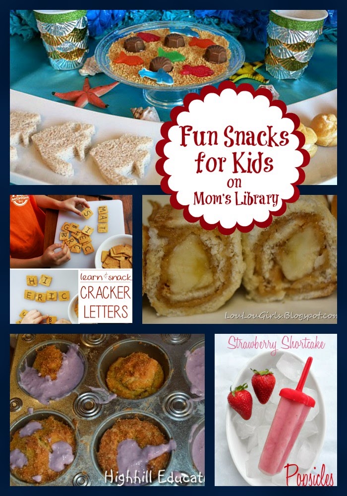 Fun Kids Snacks at Mom's Library