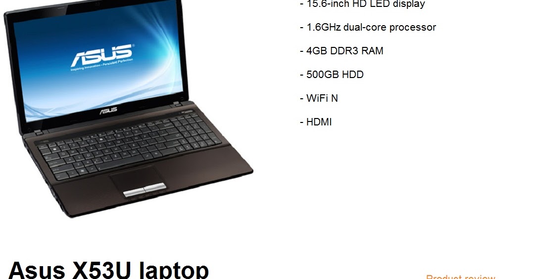 Asus X53u Amd Graphics Driver For Mac