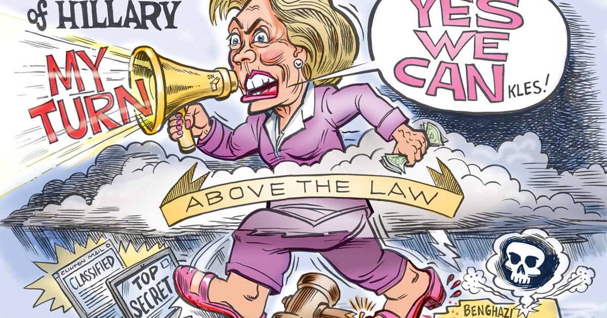 Rogue Cartoonist The March Of Hillary