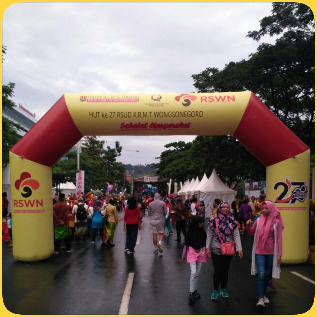 Balon Gate Start/Finish Untuk Daerah Bogor - Nararya Ballon