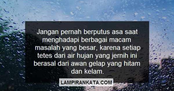 Populer 46+ Kata Kata Bijak Air Hujan