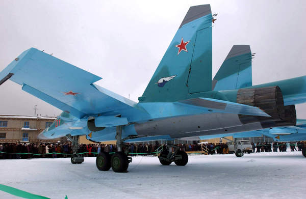 Sukhoi Su-34 Fullback jet tempur canggih rusia