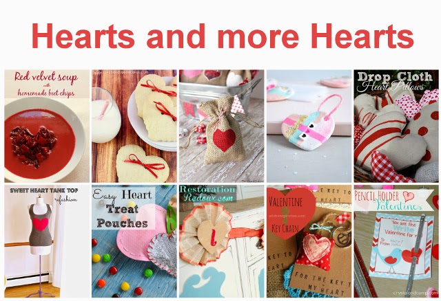diy valentine hearts heart crafts