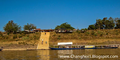 Laos Immigration along the Mekong River
