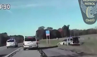 Ohio boy, 10, is charged with a felony after 'leading police on a 45-mile chase that reached speeds of 100mph'