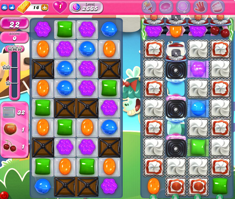 Candy Crush Saga level 2665 Candy Crush Saga level 2665