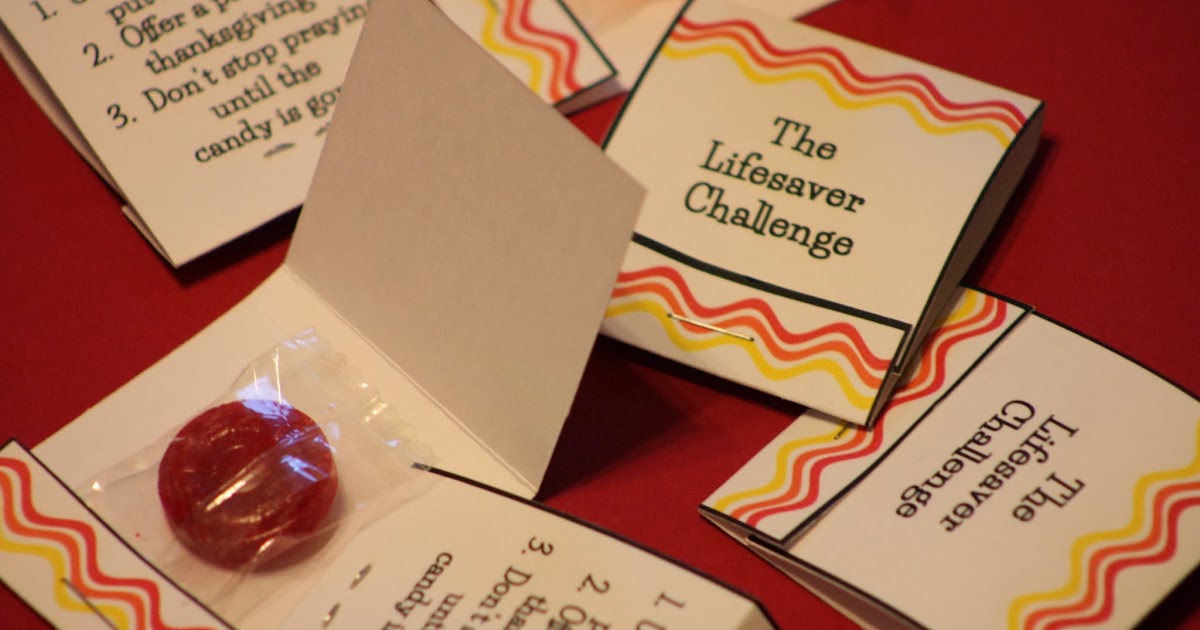 like a pretty petunia: [The Gratitude Project] Lifesaver Challenge--Updated