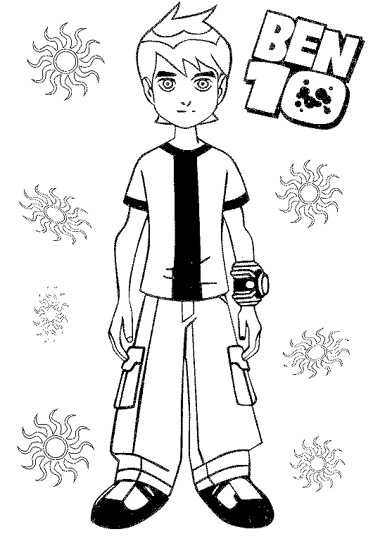 DESENHOS DO BEN DEZ PARA COLORIR, pintar, imprimir imagens para celular