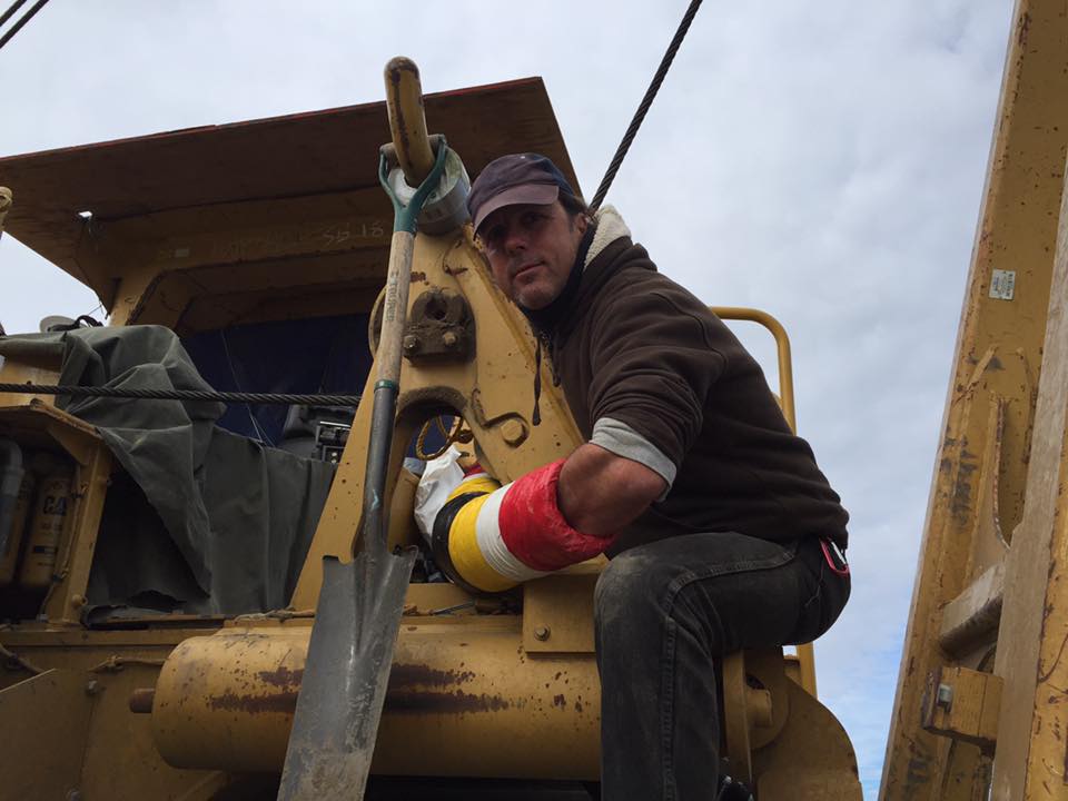 CENSORED NEWS: LOCKDOWN on DAPL Construction Machinery Sept. 13, 2016