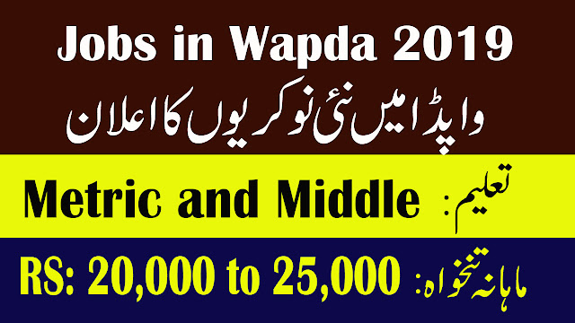 WAPDA New Jobs March 2019 Direct Interview | ShakirJobs.Com WAPDA New Jobs March 2019 Direct Interview | ShakirJobs.Com