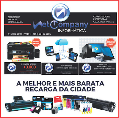 NET COMPANY INFORMÁTICA -- ASSISTÊNCIA TÉCNICA ESPECIALIZADA -- COMPUTADORES, IMPRESSORAS E TABLETS