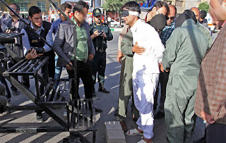 Public hanging in Mashhad, Iran, May 17, 2016