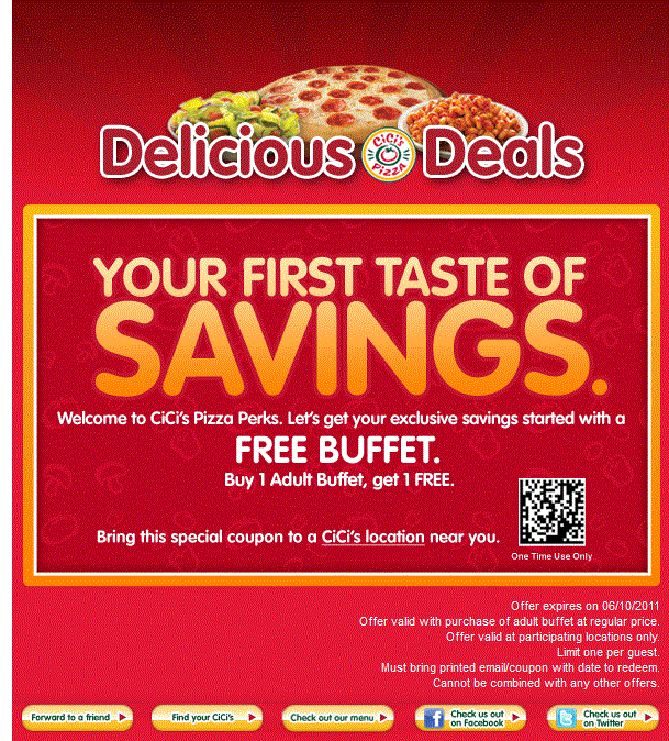 Phyllis #39 s Blog Cici #39 s pizza coupons free buffet