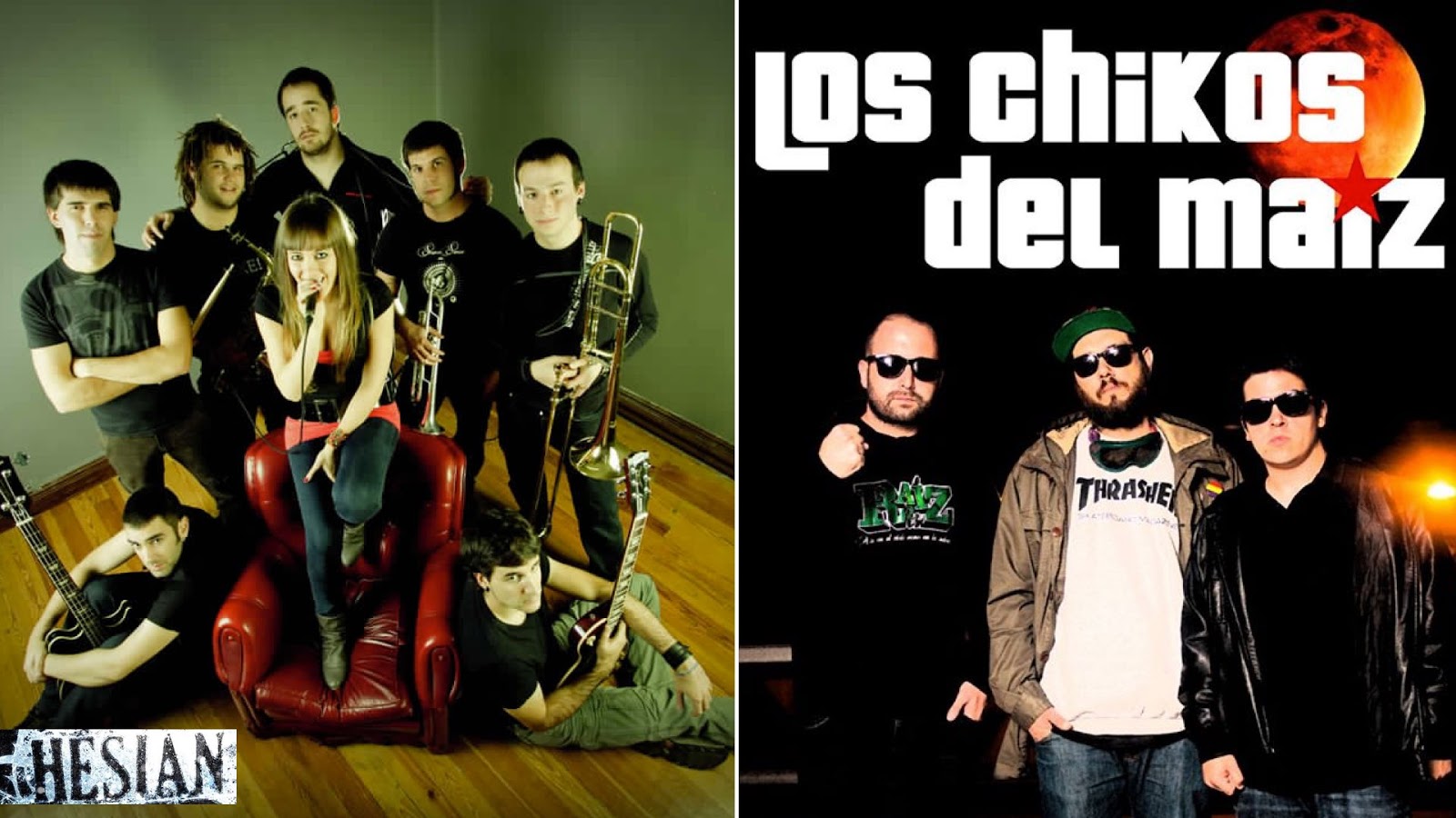 Los Chikos del Maíz y Hesian, primeros conciertos conocidos de las fiestas del Carmen 2016