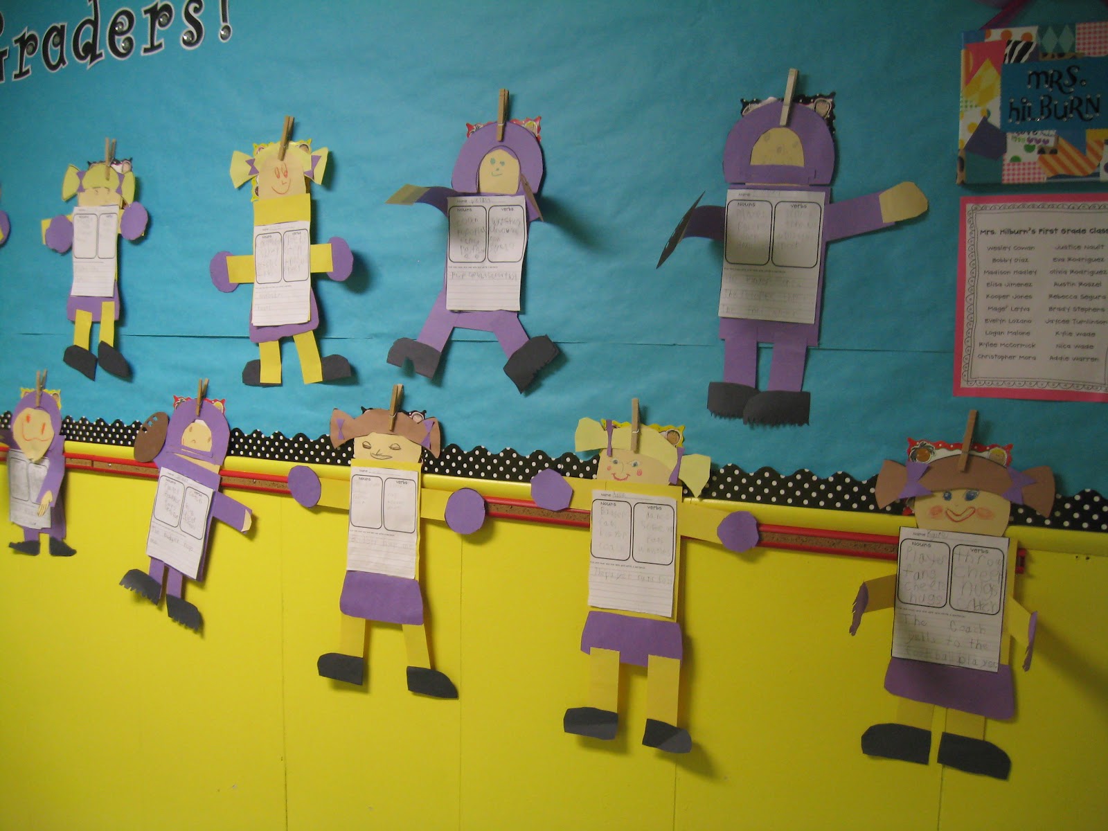 First Grade Nouns And Verbs