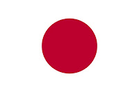 Logo Gambar Bendera Negara Jepang PNG JPG ukuran 200 px