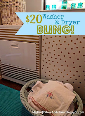 Washer and dryer bling