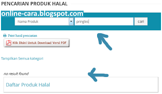 Cara Cek Halal MUI Online Cek Nomor Sertifikat halal MUI