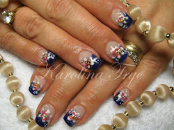 gel nails overlay nail natural uv designs golden extension coloured acrylic gels