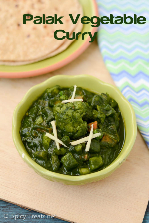 Palak Vegetable Curry