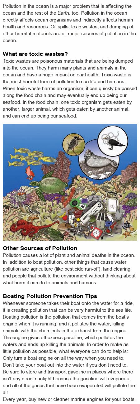 Ocean pollution for kids