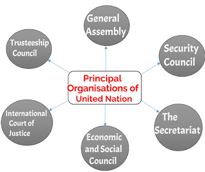 Organisations of United Nation, Organisation of UN