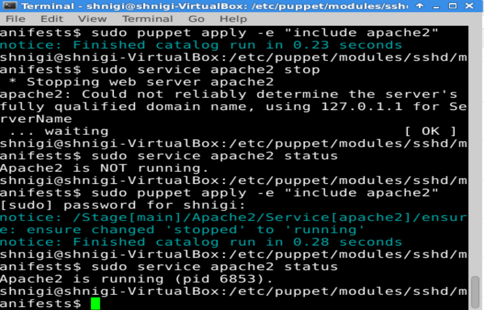 Linux blog by Niki Ahlskog Puppet, packagefileservice
