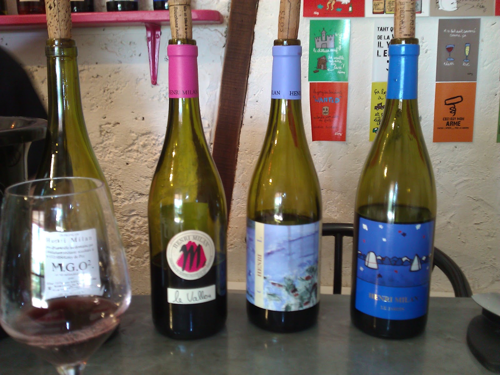 Saint Remy de Provence and Around Henri Milan Wine. One of my favorite