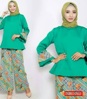 model baju batik muslim modern 2018 model baju batik muslim modern 2018